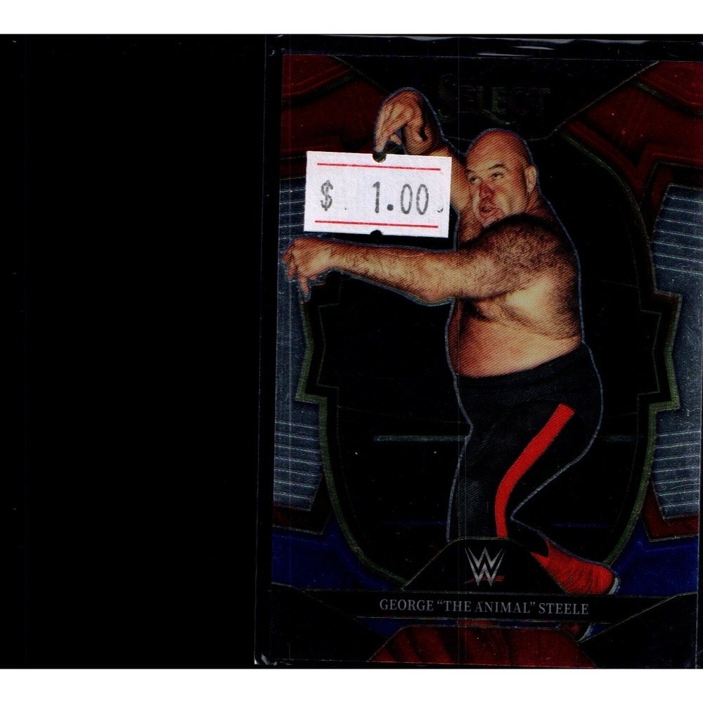 2023 Panini Select WWE #39 George The Animal Steele wrestling card